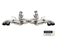 Load image into Gallery viewer, Corsa 2020-25 Corvette C8 3in Valved Cat-Back 4.5in Blk Quad Tips - Fits Factory Perf Exhaust w/ AFM - Main Product View
