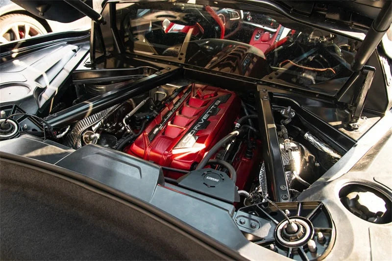 Corsa 2020+ Chevrolet Corvette C8 Stingray Coupe Catch Can - Back View