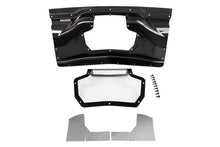 Load image into Gallery viewer, Corsa 2020+ Chevrolet Corvette C8/Z06 Carbon Fiber Air Intake Trunk Panel with Polycarbonate - Side View