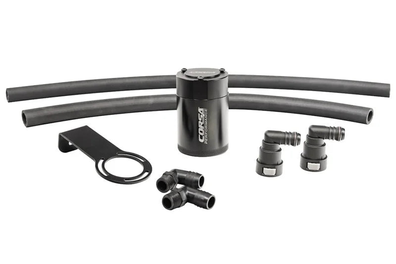 Corsa 2021-2024 Dodge Ram TRX Crew Cab Aluminum Oil Catch Can w/Mounting Bracket - Main Product View