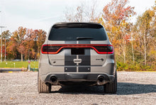 Load image into Gallery viewer, Corsa 2021-2025 Dodge Durango SRT Hellcat Cat-Back 2.75in Dual Rear Exit Sport 4.5in Black PVD Tips - Installation View