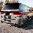 Load image into Gallery viewer, Corsa 2021-2025 Dodge Durango SRT Hellcat Cat-Back 2.75in Dual Rear Exit Xtreme 4.5in Black PVDTips - Installation View