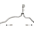 Load image into Gallery viewer, Corsa 2021-2025 Ford F-150 Regular Cab/ 8in Bed 3.5L V6 Sport Cat-Back Dual Rear Exit-BlackPVD