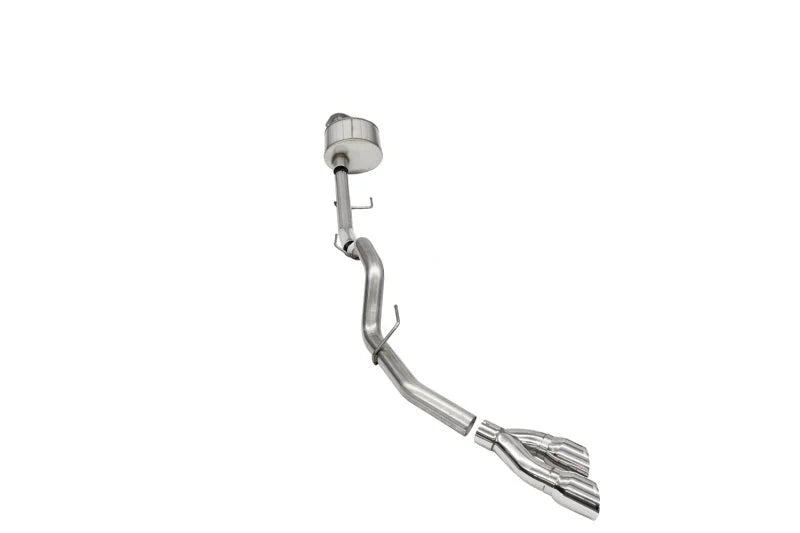 Corsa 2021-2025 Ford F-150 Regular Cab/6.5in Bed 5.0L V8 Xtreme Cat-Back Single Side Exit-Polished