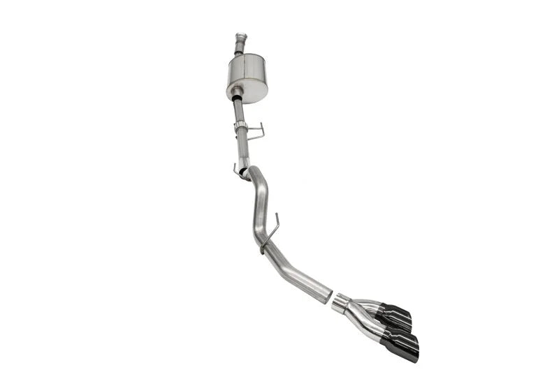 Corsa 2021-2025 Ford F-150 SuperCab/6.5in Bed 3.5L V6 Sport Cat-Back Single Side Exit-BlackPVD