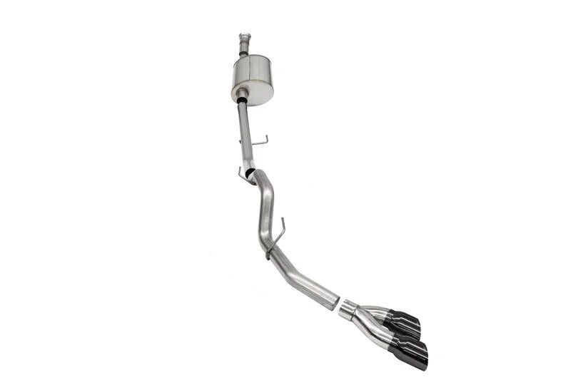 Corsa 2021-2025 Ford F-150 SuperCab/6.5in Bed 5.0L V8 Sport Cat-Back Single Side Exit-BlackPVD