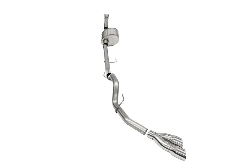 Corsa 2021-2025 Ford F-150 SuperCab/6.5in Bed 5.0L V8 Xtreme Cat-Back Single Side Exit-Polished