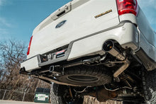 Load image into Gallery viewer, Corsa 2021-2025 Ford F-150 SuperCrew/5.5ft Bed 3.5L V6 Sport Cat-Back Dual Rear Exit-Black PVD - Side View