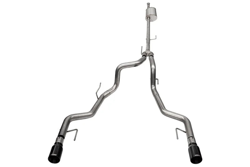 Corsa 2022-2025 Ford F-150 SuperCrew/5.5ft Bed 5.0L V8 Sport Cat-Back Dual Rear Exit-Black PVD - Main Product View