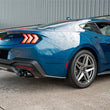 Load image into Gallery viewer, Corsa 2024-2025 Ford Mustang V8 5.0L 3in Axle-Back Exhaust System w/ Twin 4in Black Straight Tips - Side View