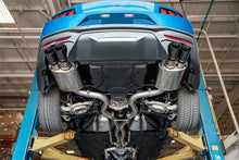 Load image into Gallery viewer, Corsa 2024-2025 Ford Mustang V8 5.0L 3in Cat-Back Exhaust System w/ Twin 4in Black Straight Tips - Detail View