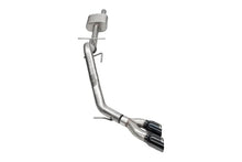 Load image into Gallery viewer, Corsa 2024-2025 Ford Ranger 3in Cat-Back Exhaust 4in Black PVD Pro-Series Slash Cut Twin Tip - Main Product View