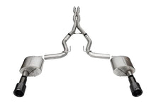 Load image into Gallery viewer, Corsa 2024+ Ford Mustang GT 5.0L V8 Xtreme 4.5 Cat-Back Duel Rear w/ 4.5 In Carbon Fiber Tips