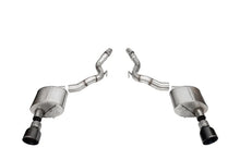 Load image into Gallery viewer, Corsa 2024+ Ford Mustang GT Sport Axle-Back Dual Rear Exit with 4.5in Black PVD Pro-Series Tips