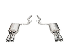 Load image into Gallery viewer, Corsa 2024+ Ford Mustang V8 5.0L 3in Axle-Back Exhaust System w/ Twin 4in Polished StraightTips - Main Product View