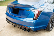 Load image into Gallery viewer, Corsa 22-25 Caddy CT5-V Blackwing 3in Axle-Back - Act. Exh. - Dual Rear Exit - Twin 4.5in Tips - Blk - Side View