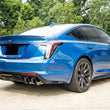 Load image into Gallery viewer, Corsa 22-25 Caddy CT5-V Blackwing 3in Axle-Back - Act. Exh. - Dual Rear Exit - Twin 4.5in Tips - Blk - Detail View