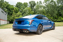 Load image into Gallery viewer, Corsa 22-25 Cadillac CT5 V Blackwing 3in. Cat-Back w/ Active Exhaust - Dbl X-Pipe - Twin 4.5in. Tips - Side View