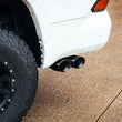 Load image into Gallery viewer, Corsa 22-25 Toyota Tundra 4WD 3in Sport Cat-Back Side Exit Exhaust System w/ Twin 4in BlackPVD Tips - Detail View