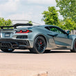Load image into Gallery viewer, Corsa 23-25 Chevrolet Corvette C8 Z06 3in Valved Cat-Back Exhaust Muffler System (ReUses Stock Tips) - Installation View
