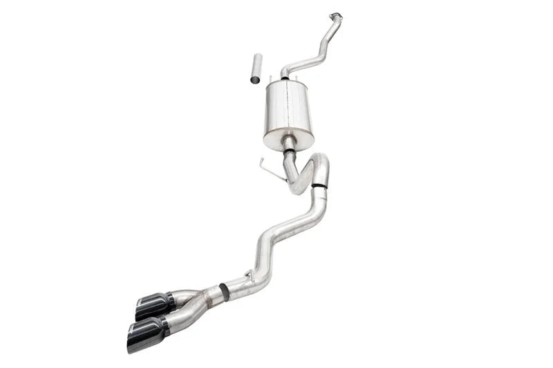 Corsa 24-25 Toyota Tacoma (2.4L Turbo) Sport Cat-Back - 4in Black Tip - Main Product View