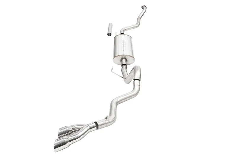 Corsa 24-25 Toyota Tacoma (2.4L Turbo) Sport Cat-Back - 4in Polished Tip - Main Product View