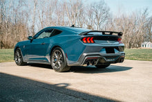 Load image into Gallery viewer, Corsa 24+ Ford Mustang Dark Horse 5.0L 3in Dual Rear Axle-Back w/Twin 4.5in Black PVD SlashTips - Side View