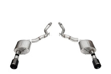 Load image into Gallery viewer, Corsa 24+ Ford Mustang GT Sport Axle-Back Dual Rear Exit with 4.5in Black PVD Straight CutTips