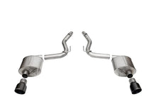 Load image into Gallery viewer, Corsa 24+ Ford Mustang GT Touring Axle-Back Dual Rear Exit with 4.5in Pro Series Black PVDTips