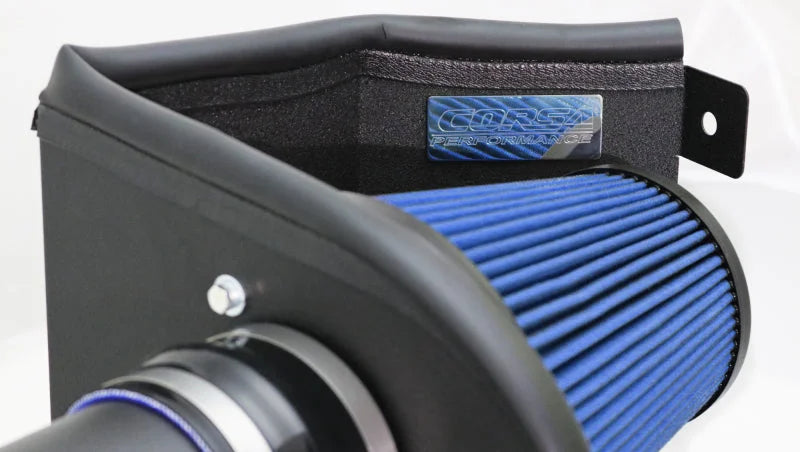 Corsa Apex 11-17 Dodge Challenger SRT 6.4L MaxFlow 5 Metal Intake System - Side View