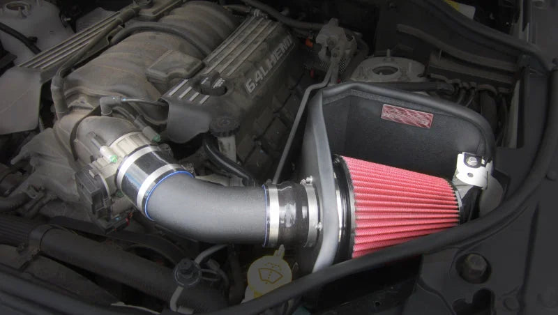 Corsa Apex 12-17 Jeep Grand Cherokee SRT8 6.4L DryTech Metal Intake System - Side View