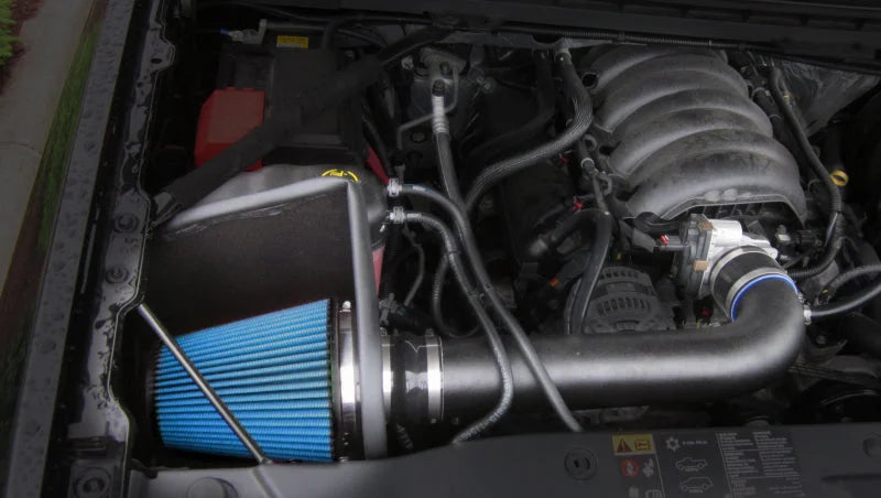 Corsa Apex 14-17 Chevrolet Silverado 1500 5.3L MaxFlow 5 Metal Intake System - Side View