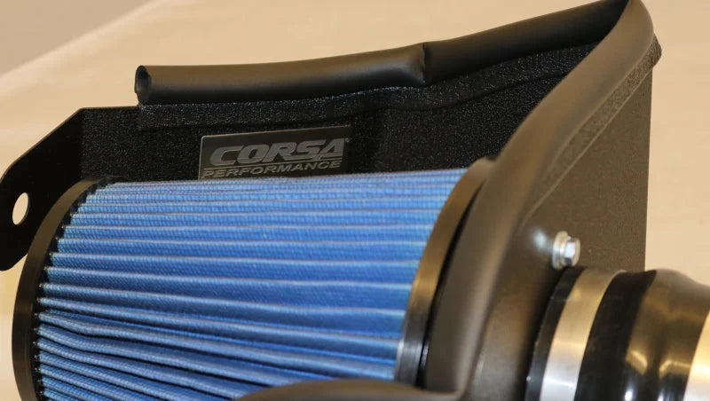 Corsa Apex 1518 Ford F-150 5.0L DryTech Metal Intake System - Side View