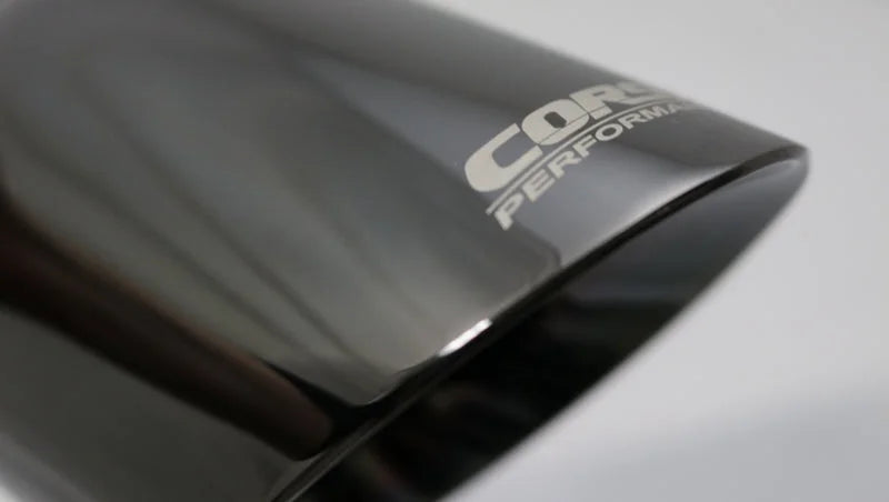 Corsa Single Universal 2.5in Inlet / 3.5in Outlet Black PVD Pro-Series Tip Kit - Main Product View