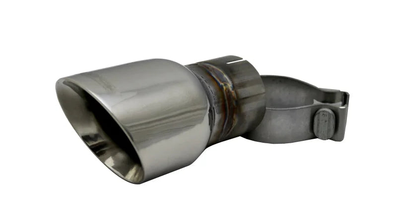 Corsa Single Universal 2.5in Inlet / 3.5in Outlet Polished PVD Pro-Series Tip Kit - Main Product View