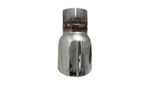 Load image into Gallery viewer, Corsa Single Universal 2.5in Inlet / 3.5in Outlet Polished PVD Pro-Series Tip Kit - Back View