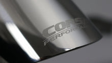 Load image into Gallery viewer, Corsa Single Universal 2.5in Inlet / 3.5in Outlet Polished PVD Pro-Series Tip Kit - Installation View