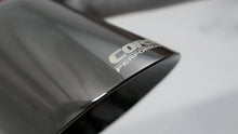 Load image into Gallery viewer, Corsa Single Universal 2.5in Inlet / 4in Outlet Black PVD Pro-Series Tip Kit - Side View