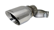 Load image into Gallery viewer, Corsa Single Universal 2.5in Inlet / 4in Outlet Polished Pro-Series Tip Kit - Side View