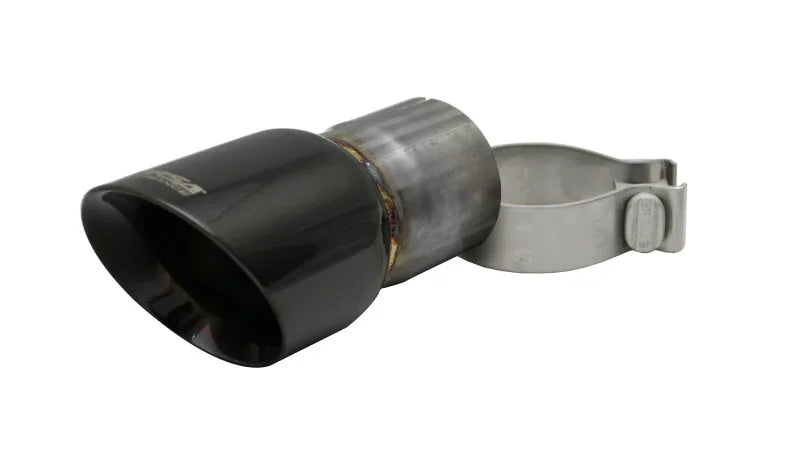 Corsa Single Universal 2.75in Inlet / 3.5in Outlet Black PVD Pro-Series Tip Kit - Detail View