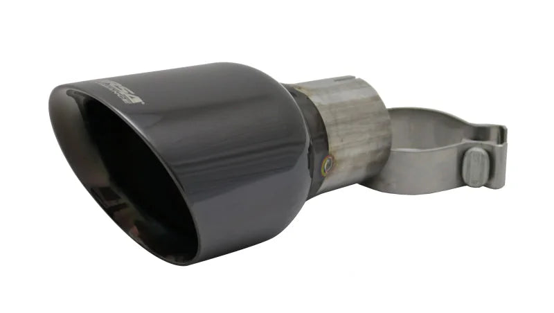 Corsa Single Universal 2.75in Inlet / 4.5in Outlet Black PVD Pro-Series Tip Kit - Side View