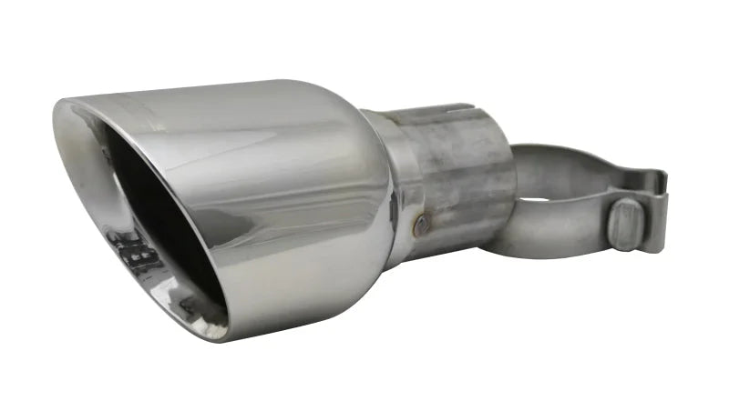 Corsa Single Universal 2.75in Inlet / 4.5in Outlet Polished Pro-Series Tip Kit - Main Product View