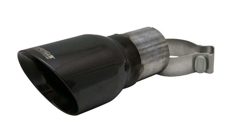 Corsa Single Universal 2.75in Inlet / 4in Outlet Black PVD Pro-Series Tip Kit - Main Product View