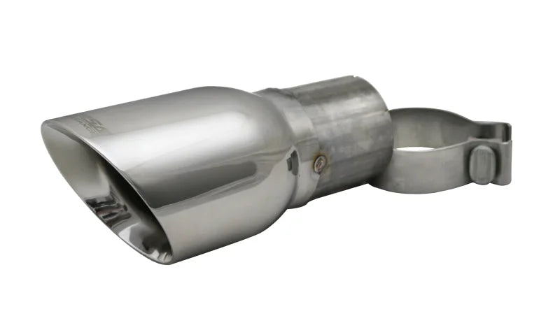 Corsa Single Universal 2.75in Inlet / 4in Outlet Polished Pro-Series Tip Kit - Main Product View