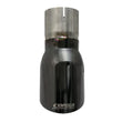 Load image into Gallery viewer, Corsa Single Universal 3.0in Inlet / 4.0in Outlet Black PVD Pro-Series Tip Kit - Side View