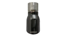 Load image into Gallery viewer, Corsa Single Universal 3.0in Inlet / 4.0in Outlet Black PVD Pro-Series Tip Kit - Side View