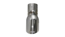Load image into Gallery viewer, Corsa Single Universal 3.0in Inlet / 4in Outlet Polished Pro-Series Tip Kit - Side View