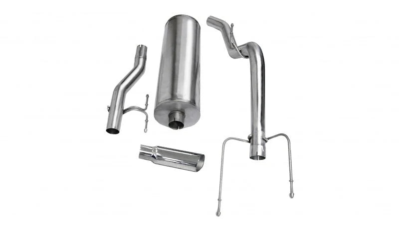 Corsa/dB 03 -03 Dodge Ram Reg. Cab/Short Bed 1500 5.7L V8 Polished Sport Cat-Back Exhaust - Main Product View