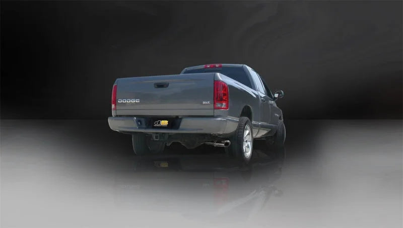 Corsa/dB 03 -03 Dodge Ram Reg. Cab/Short Bed 1500 5.7L V8 Polished Sport Cat-Back Exhaust - Detail View
