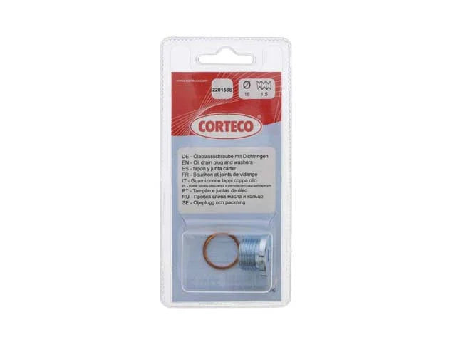 Corteco Engine Oil Drain Plug 84920158 - Side View